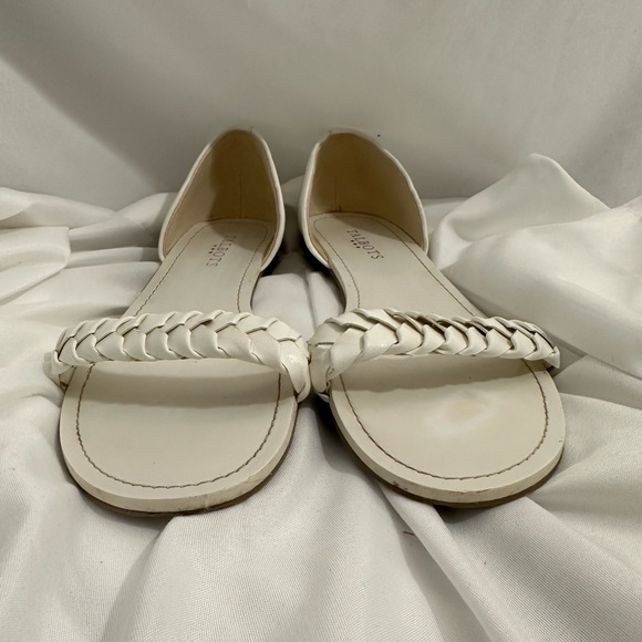 White Talbots Braid Sandals Size 8M - Picture 6 of 6